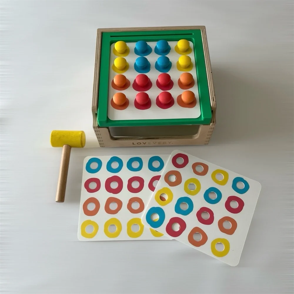 Lovevery Match and Tap Hammer Box Months 31, 32, 33+ Learning Development